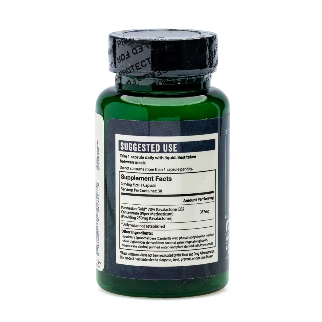 Root of Happiness Premium Kava Root Extract Capsules - Liposomal Vanuatu - Image 3