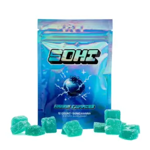 SOHI Kanna Gummies - Electric Blue Razz
