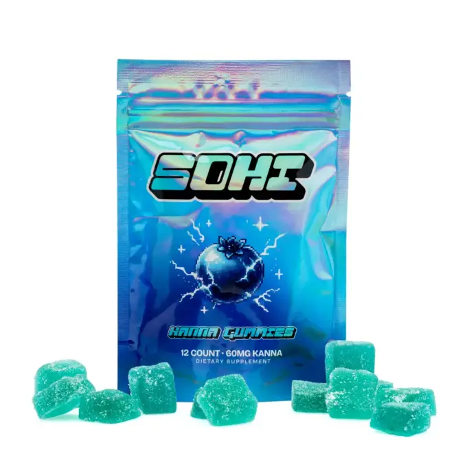 SOHI Kanna Gummies - Electric Blue Razz
